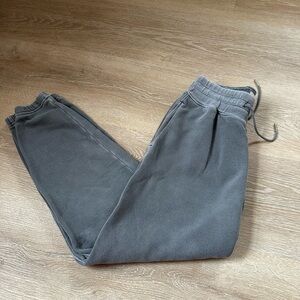 Abercrombie & Fitch Soft Fleece Joggers - Gray